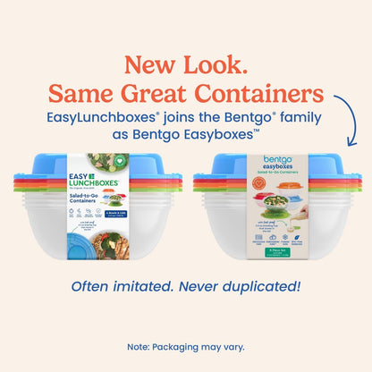 Bentgo Easyboxes Salad-to-Go Containers 8-Piece Set