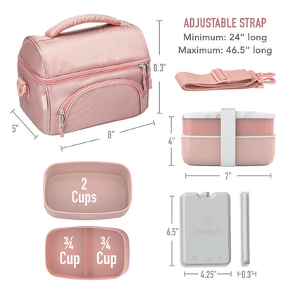 Bentgo® Deluxe 4-Piece Lunch Set