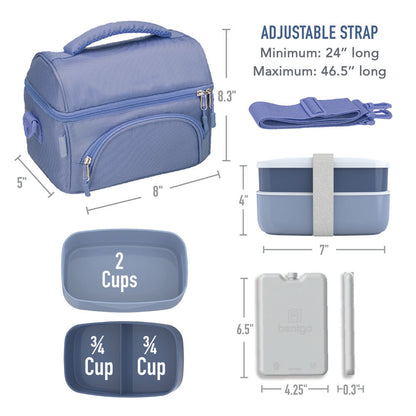 Bentgo® Deluxe 4-Piece Lunch Set
