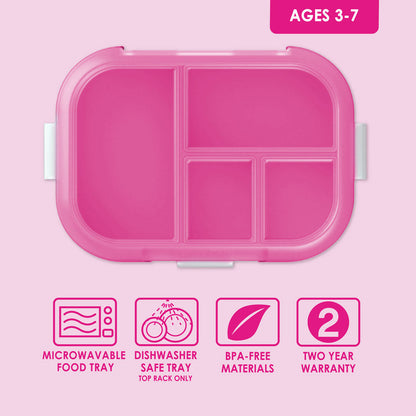 Bentgo Chill Kids Tray with Transparent Cover