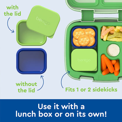 Bentgo Kids Sidekicks 2-Pack Silicone Container Set
