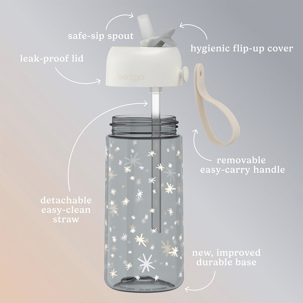 Bentgo Kids Whimsy & Wonder Prints Water Bottle