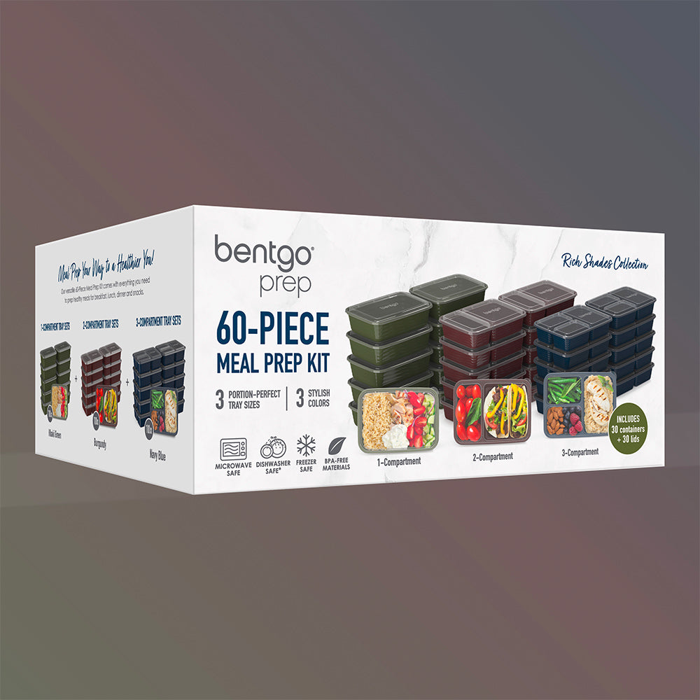 Bentgo Prep 60-Piece Meal Prep Kit