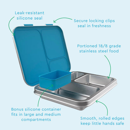 Bentgo Kids Stainless Steel Prints Lunch Box
