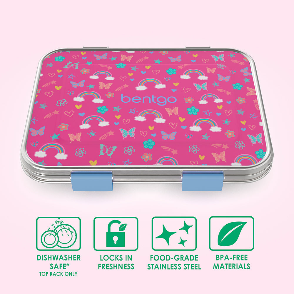 Bentgo Kids Stainless Steel Prints Lunch Box