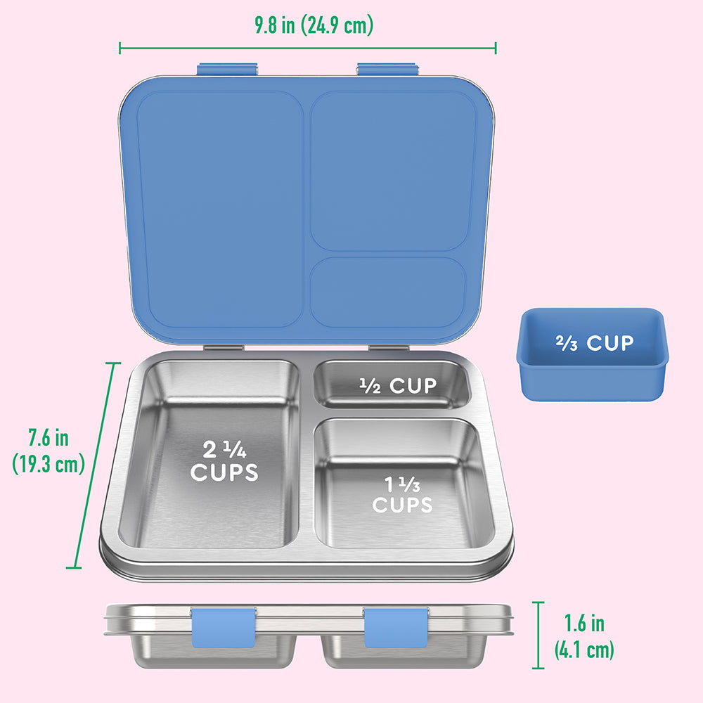 Bentgo Kids Stainless Steel Prints Lunch Box