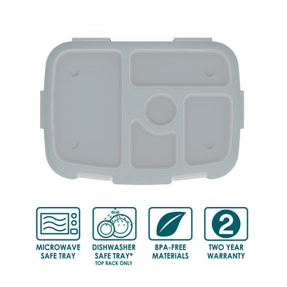 Bentgo Kids Prints Tray with Transparent Cover