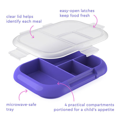 Bentgo Chill Kids Tray with Transparent Cover